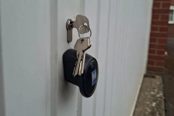 Lock change in Great Harrowden