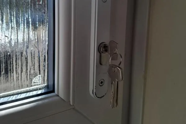 Lock fitting in Great Harrowden