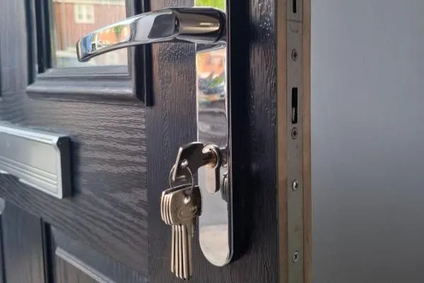 Composite door repair