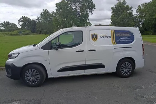 The Parish Locksmith mobile locksmith van serving Keyston, Cambridgeshire.