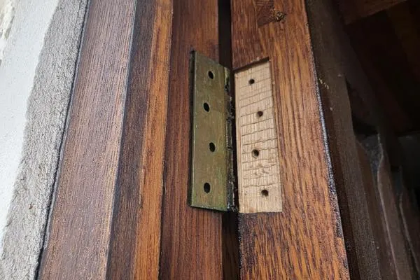 Wooden door repair